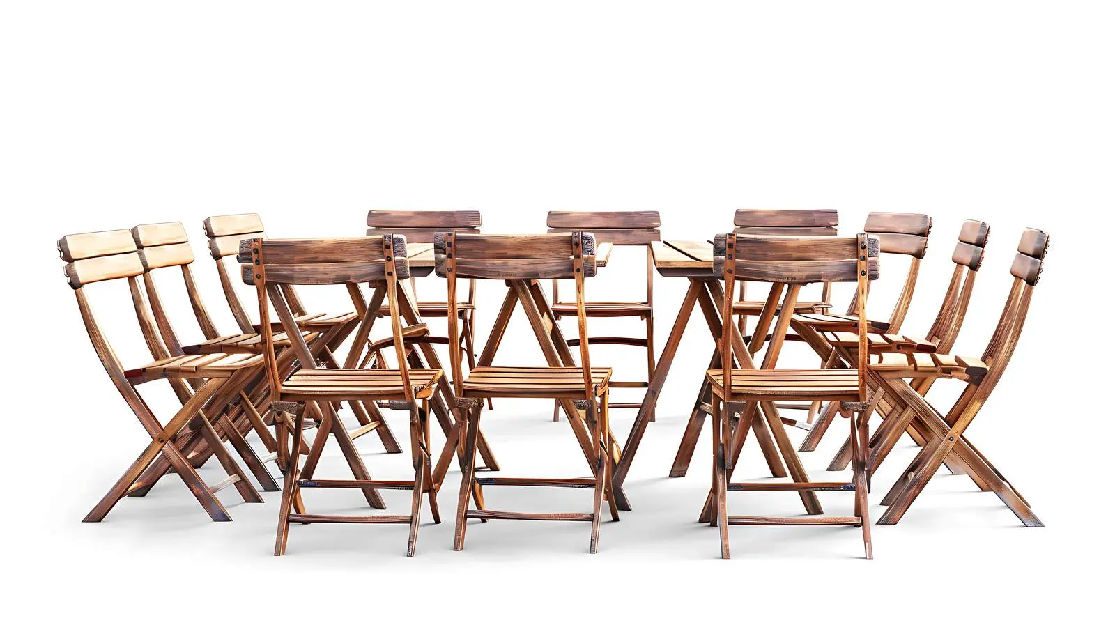 Empty Cafe Terrace with Chairs and Tables – free fresco image from Dotvec