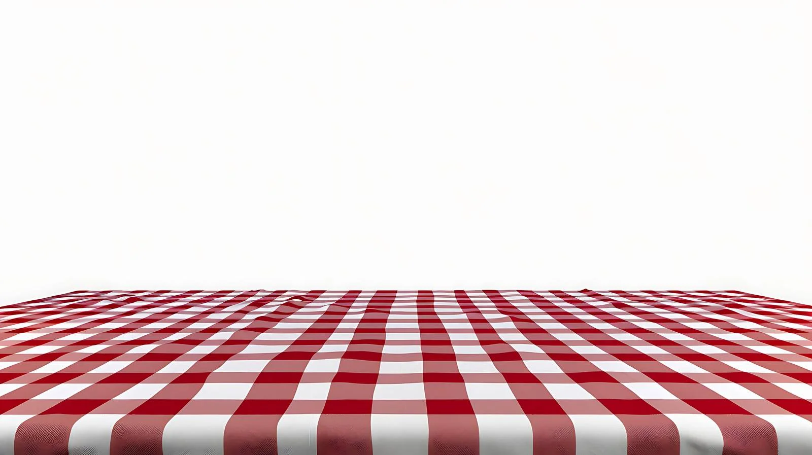 Clean Checkered Tablecloth on White Background — free download from Dotvec