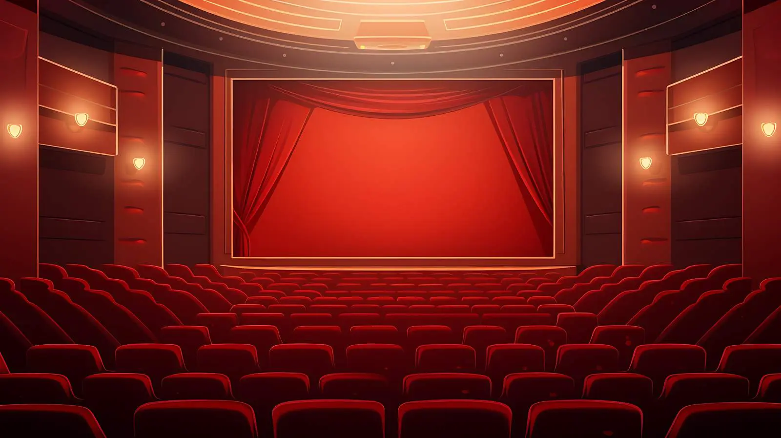 Desolate Cinema Auditorium — free download from Dotvec