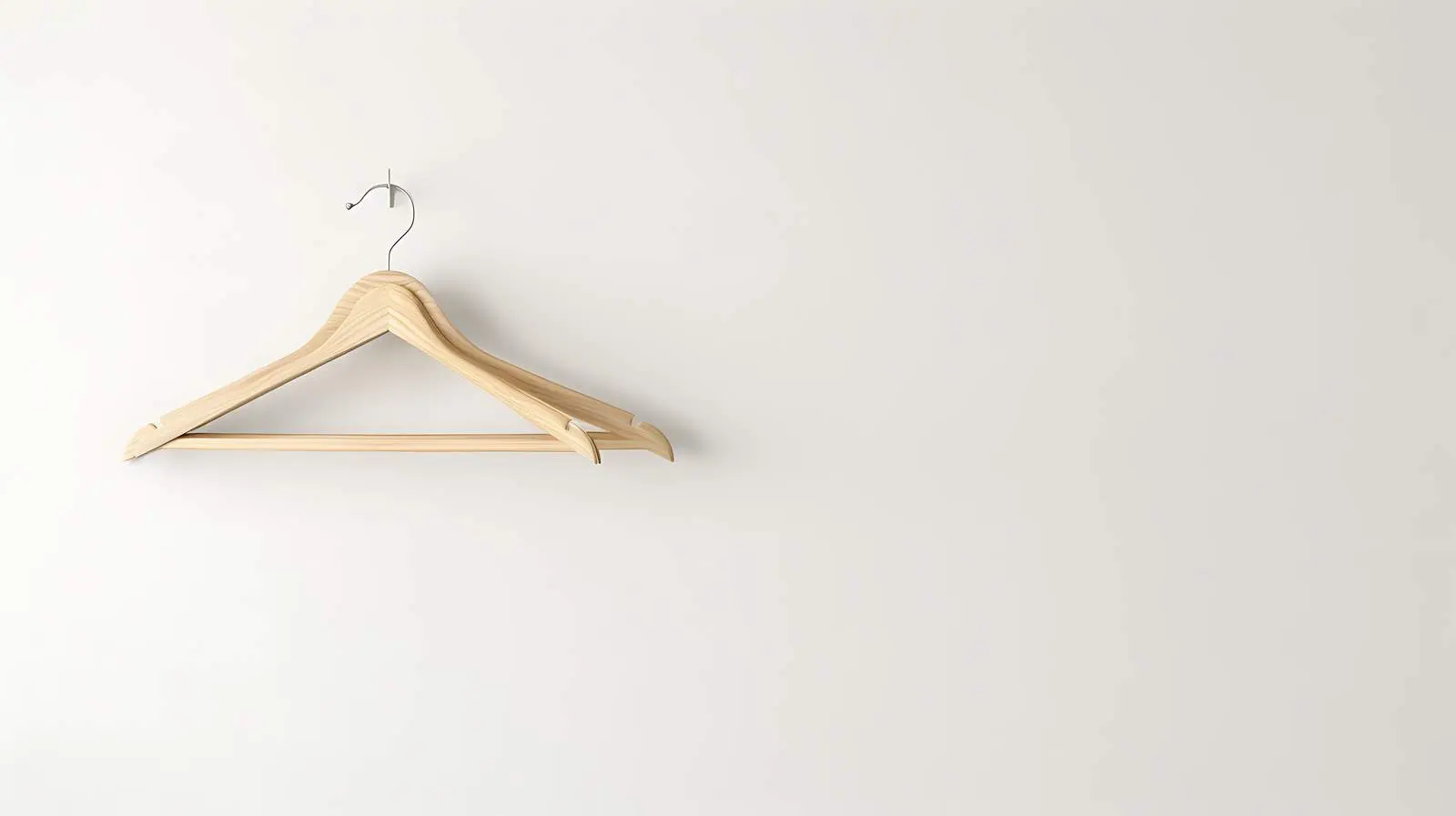 Empty Hangers on Floor with White Background – free hang image from Dotvec