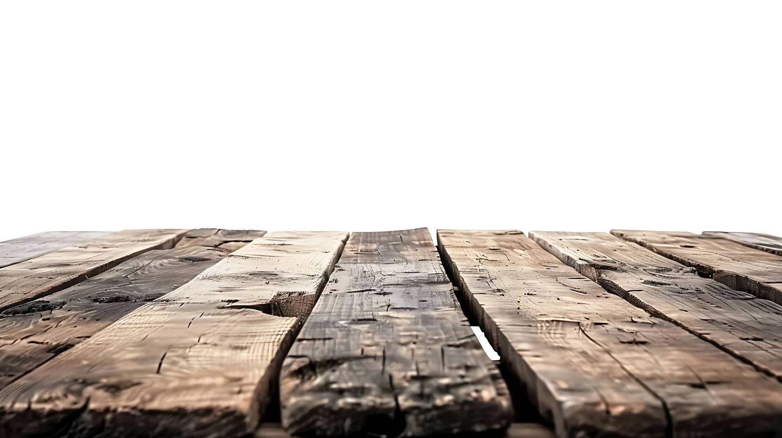 Vintage Wooden Table White Background Isolated — free download from Dotvec