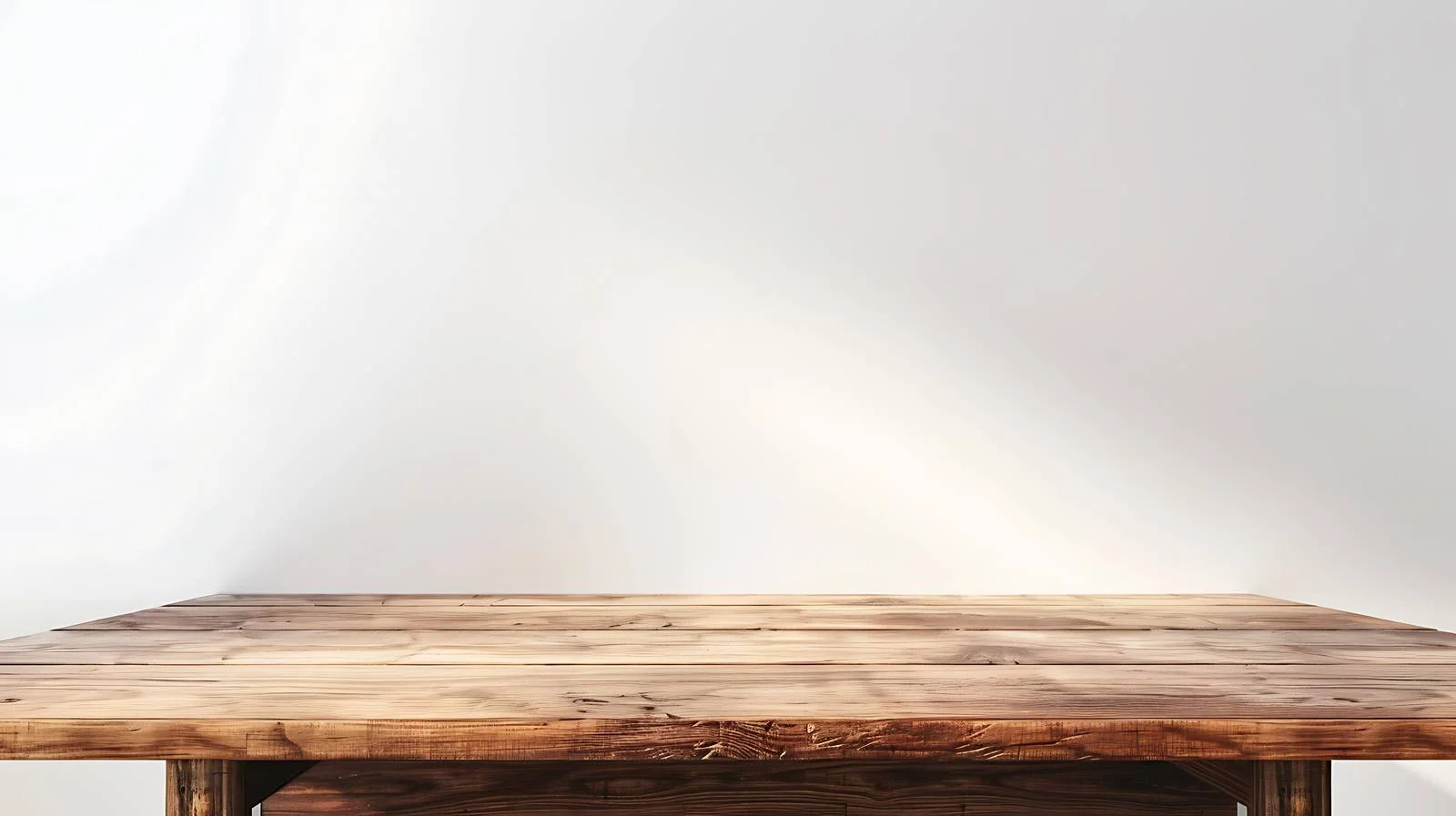 Minimalist Empty Table on White Background — free download from Dotvec