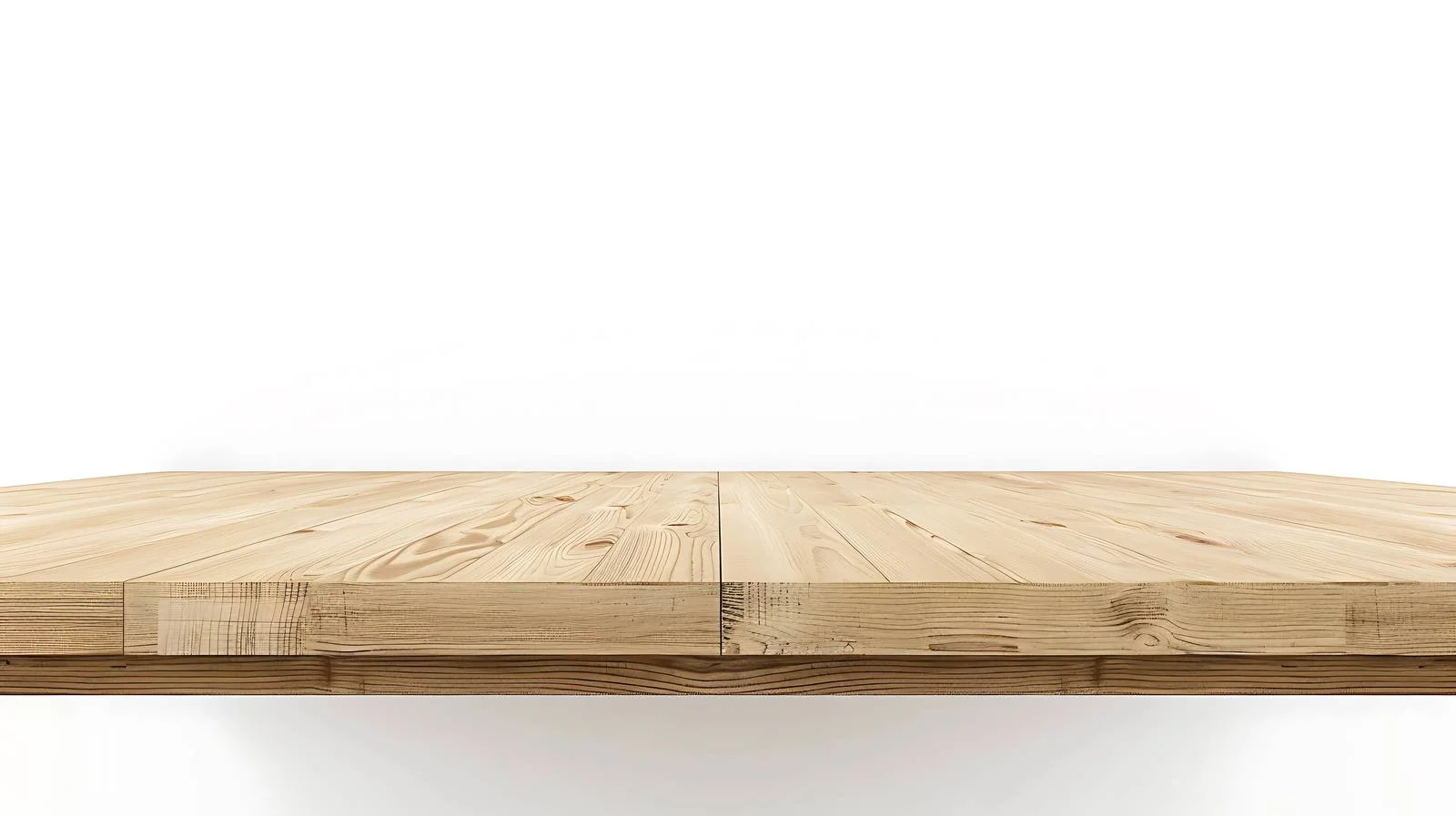 Clean Empty Table on White Background — free download from Dotvec