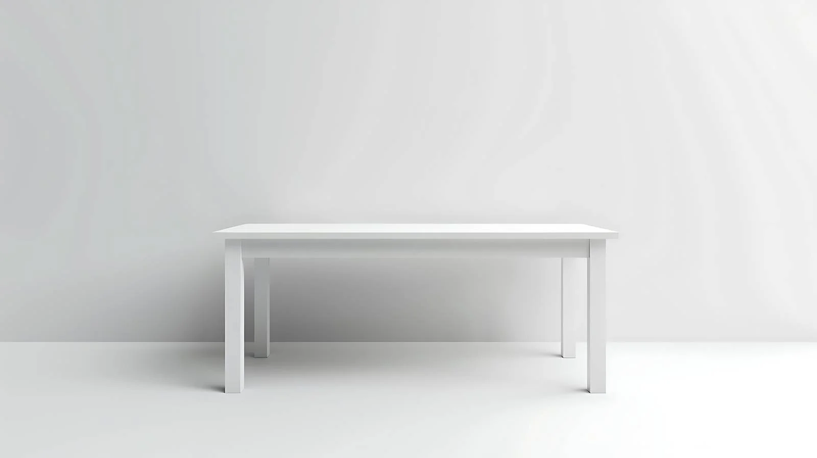 Sleek Empty Table on White Background — free download from Dotvec