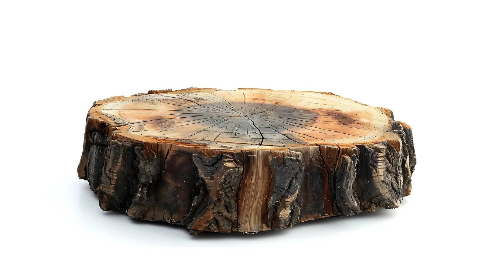 Display-Ready Tree Trunk Montage-White Isolated — free download from Dotvec