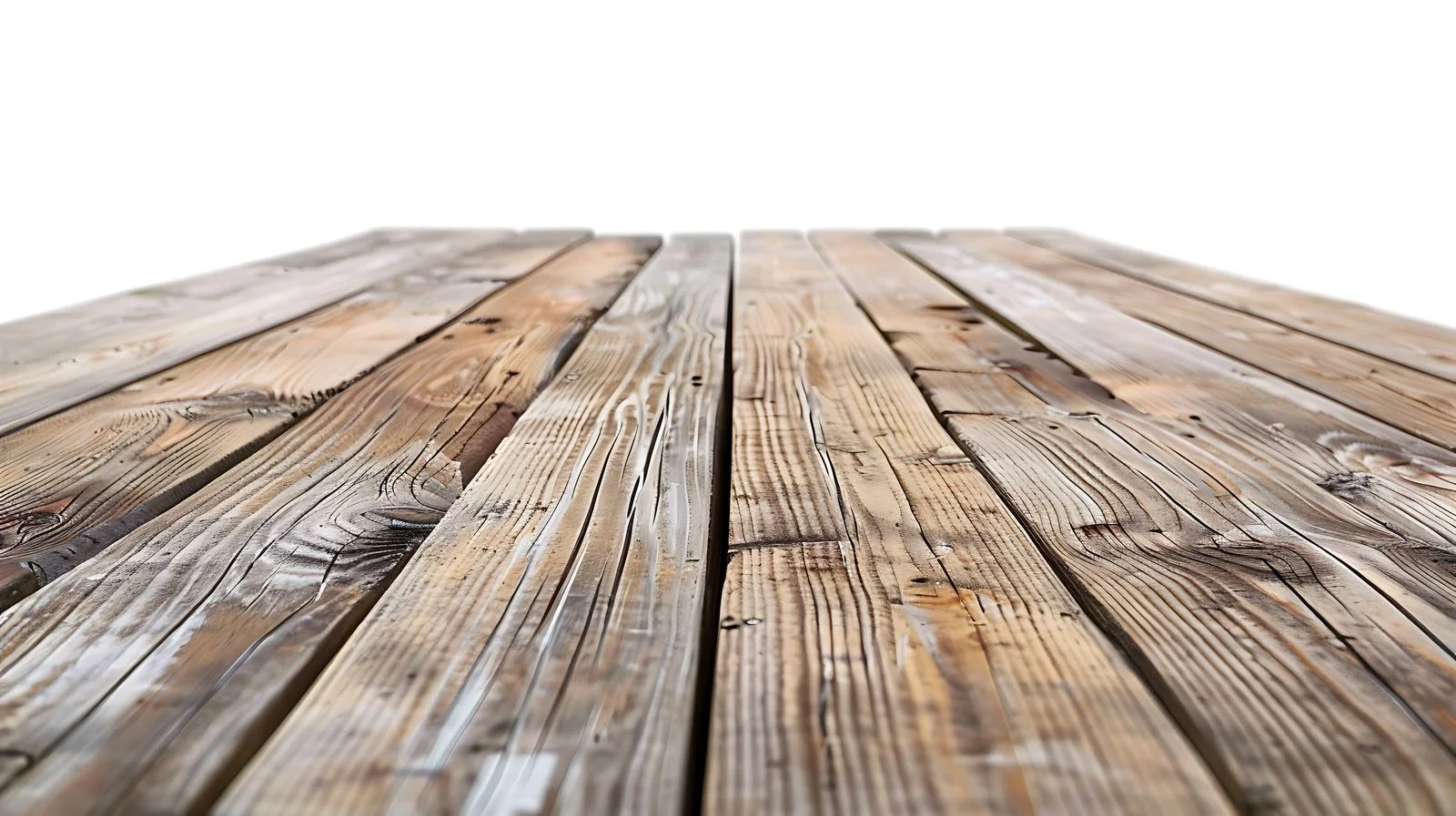 Blank wooden surface on white background — free download from Dotvec