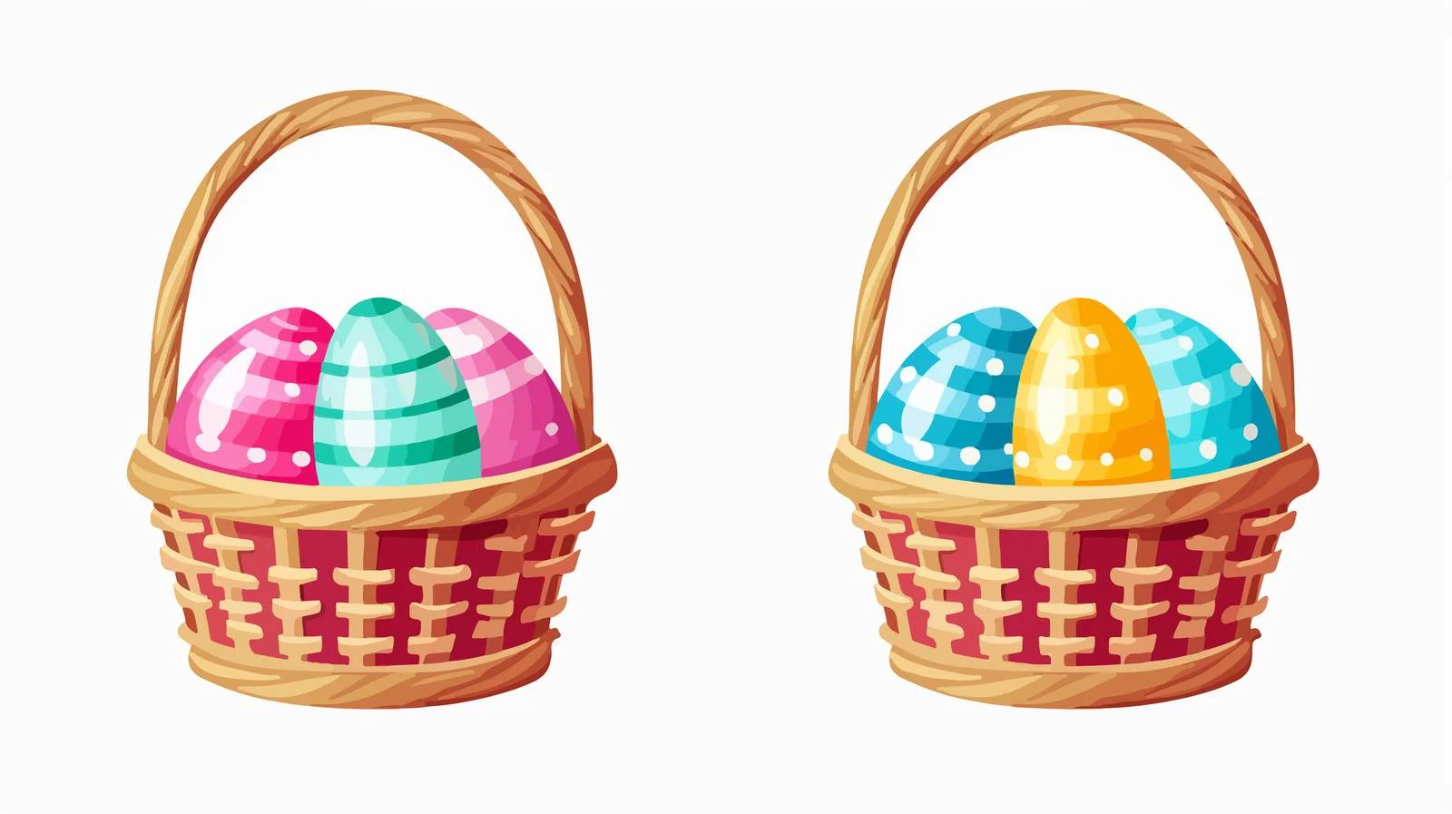 Easter Egg Hunt Basket — free download from Dotvec