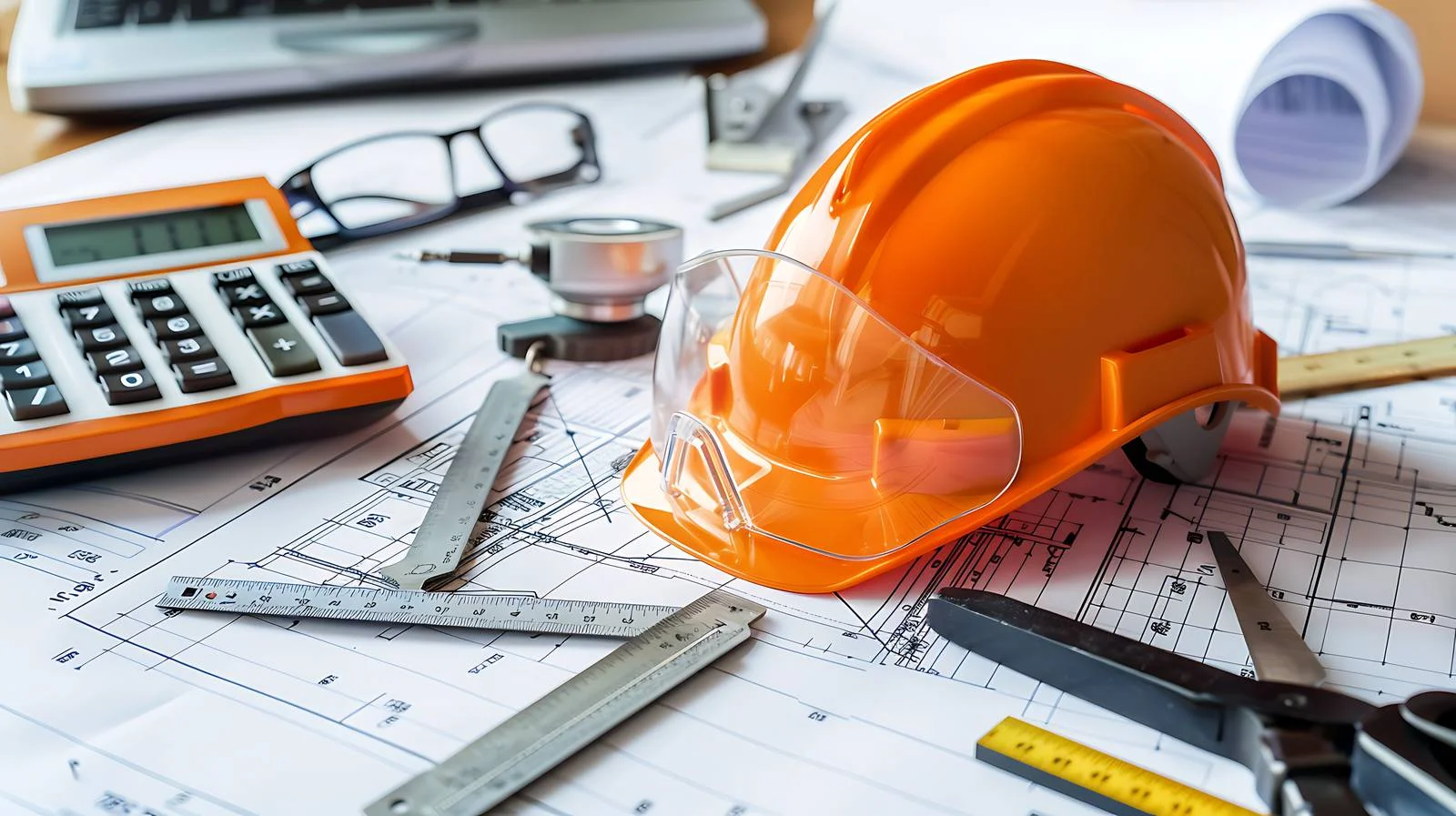 Engineer Safety Helmet Inspection Drawing — free download from Dotvec