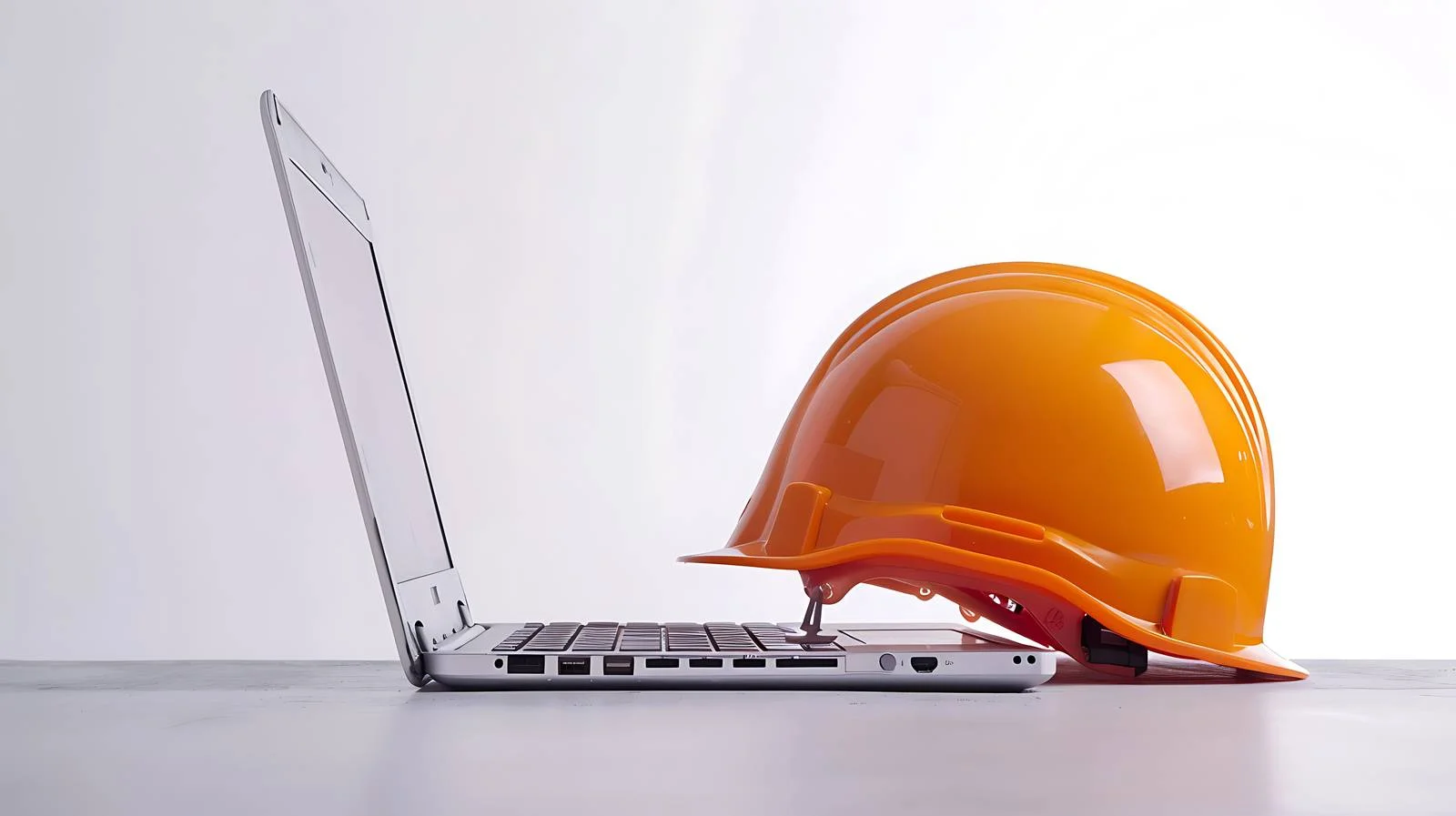 Engineering with Safety Helmet and Laptop free images image from Dotvec