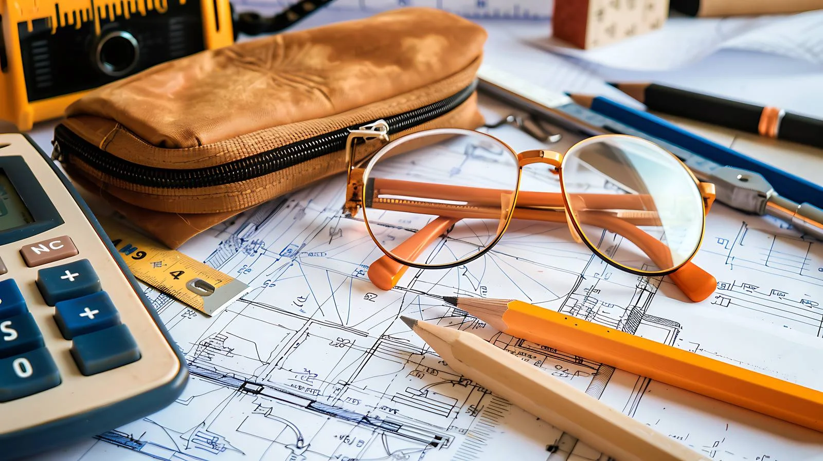 Engineering Pencil Case Drawing Preparation — free download from Dotvec