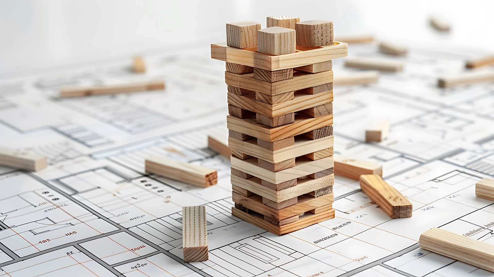 Engineering Tower Game Jenga — free download from Dotvec