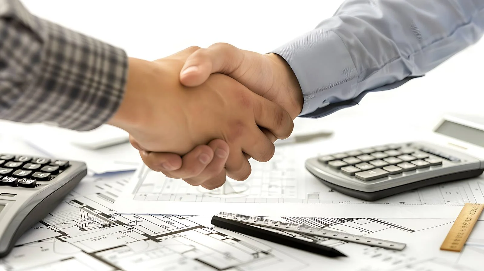 Professional Collaboration Handshake Image — free download from Dotvec