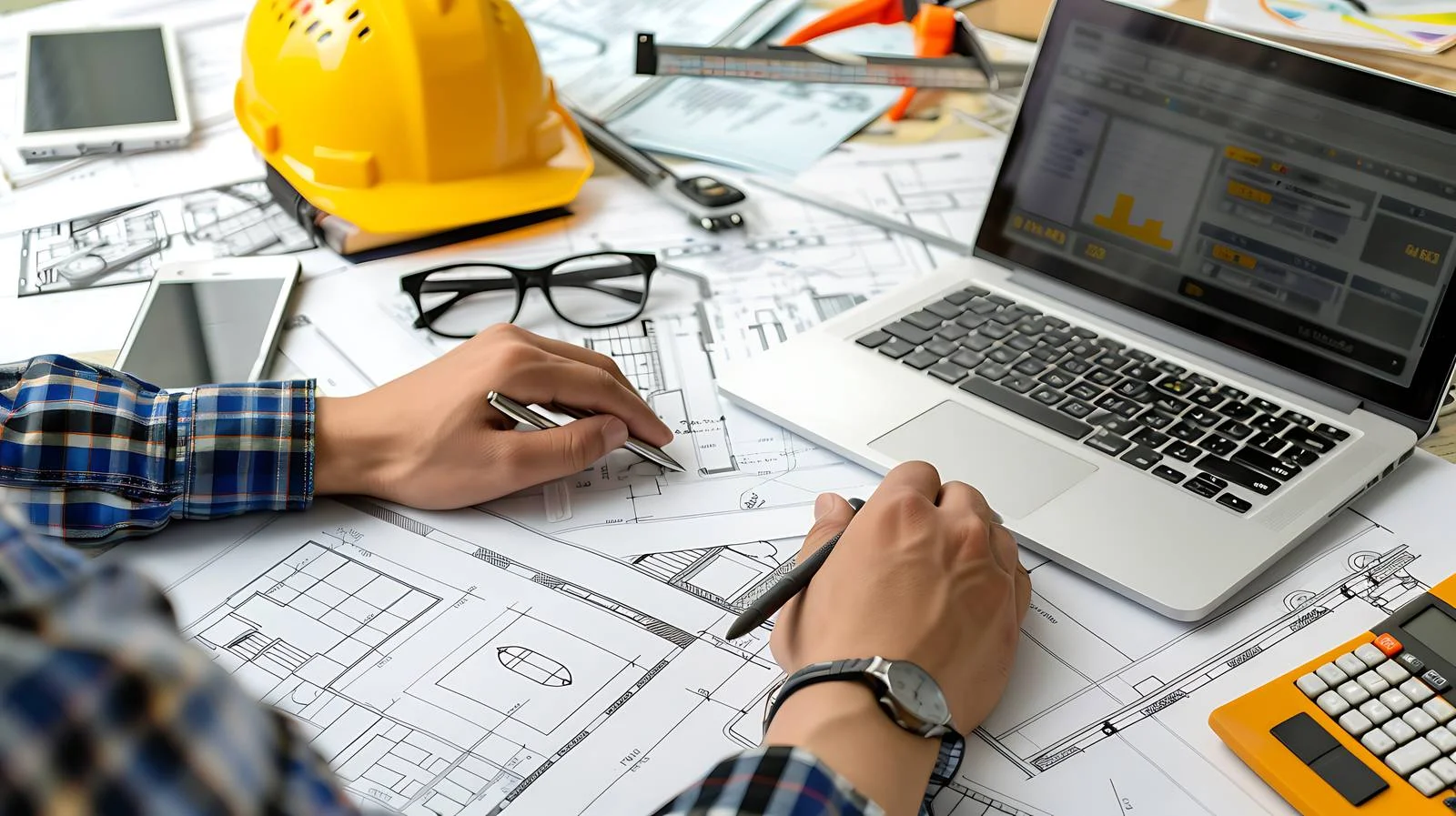 Engineering Drawing Inspection on Laptop — free download from Dotvec