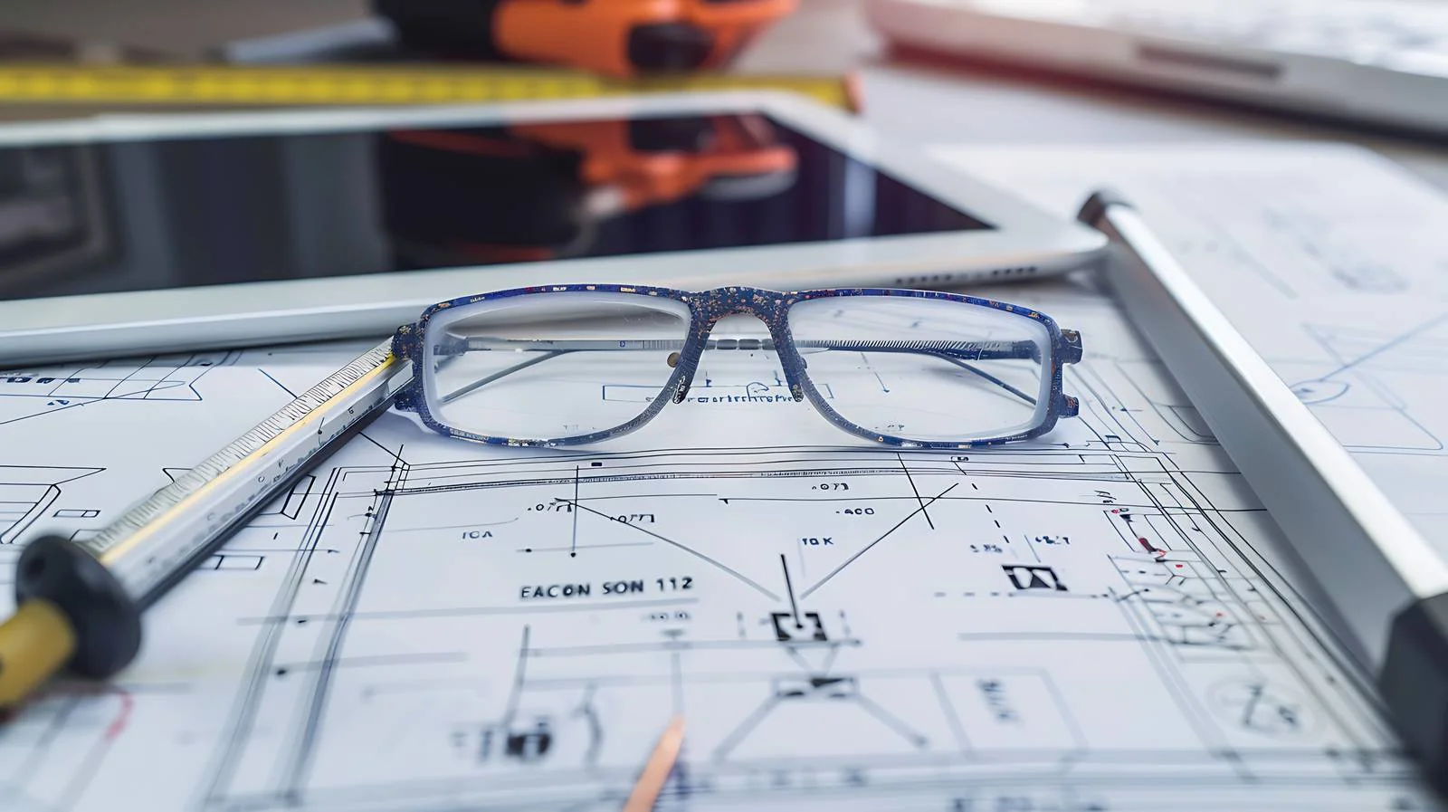 Engineering Drawings Inspection Process on Table — free download from Dotvec