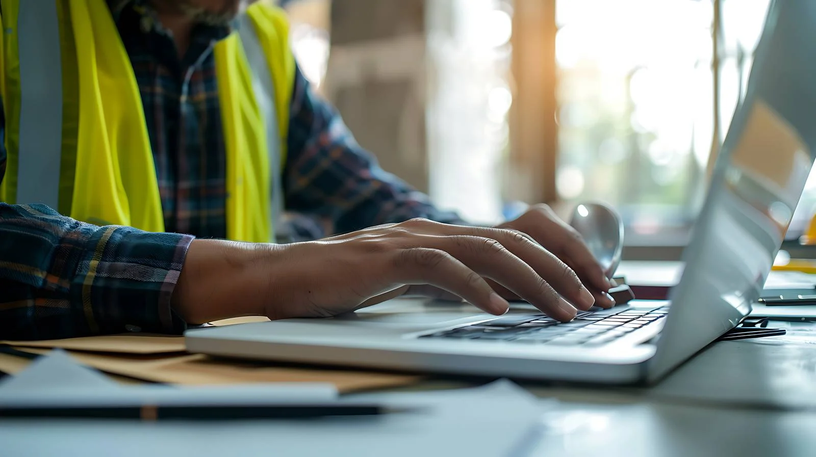 Engineering Inspection with Laptop — free download from Dotvec