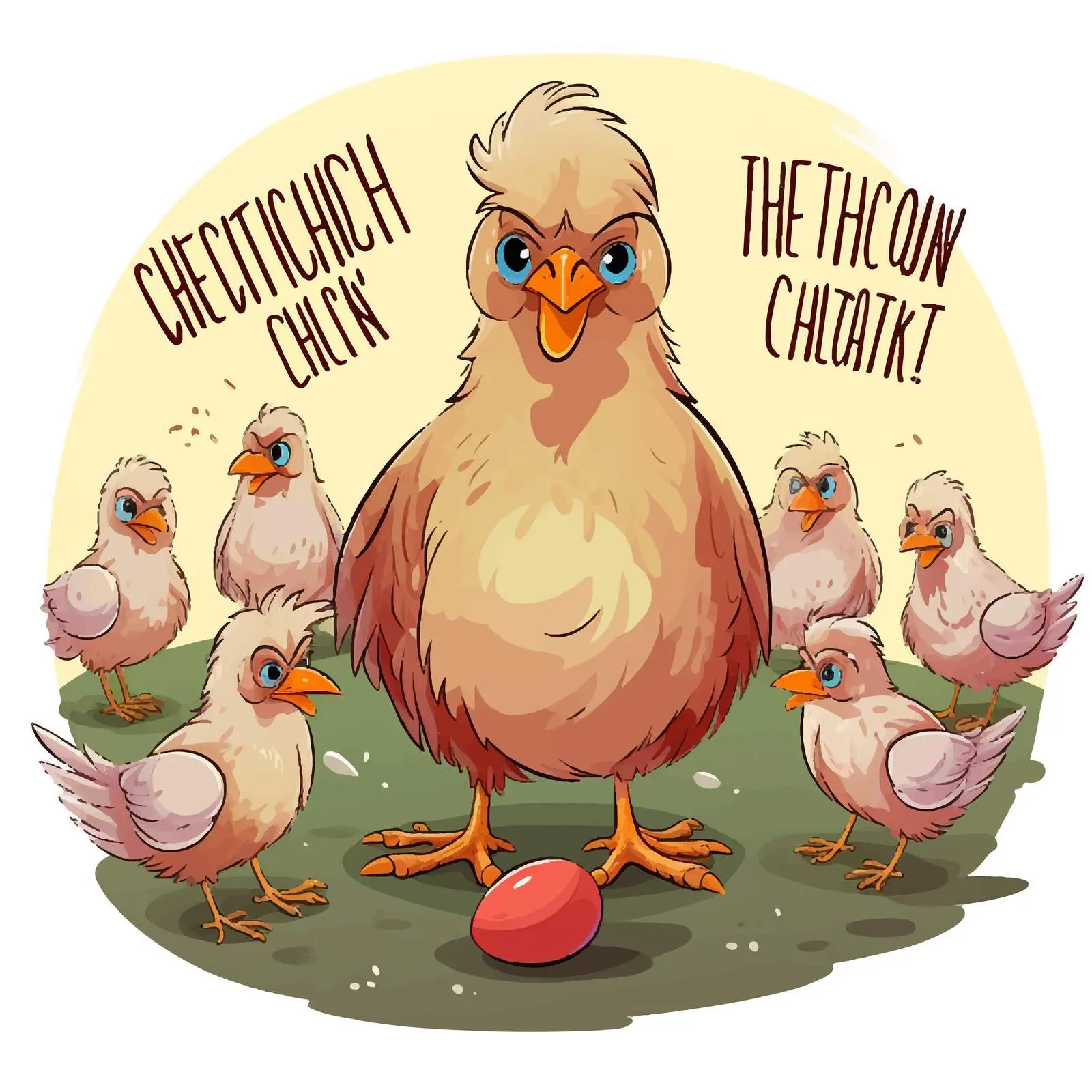 Don't Count Your Chickens Before They Hatch — free download from Dotvec