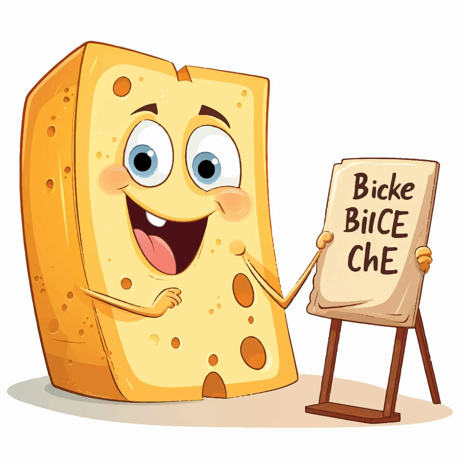 Be Like Chalk and Cheese Idiom Illustration – free idiom image from Dotvec