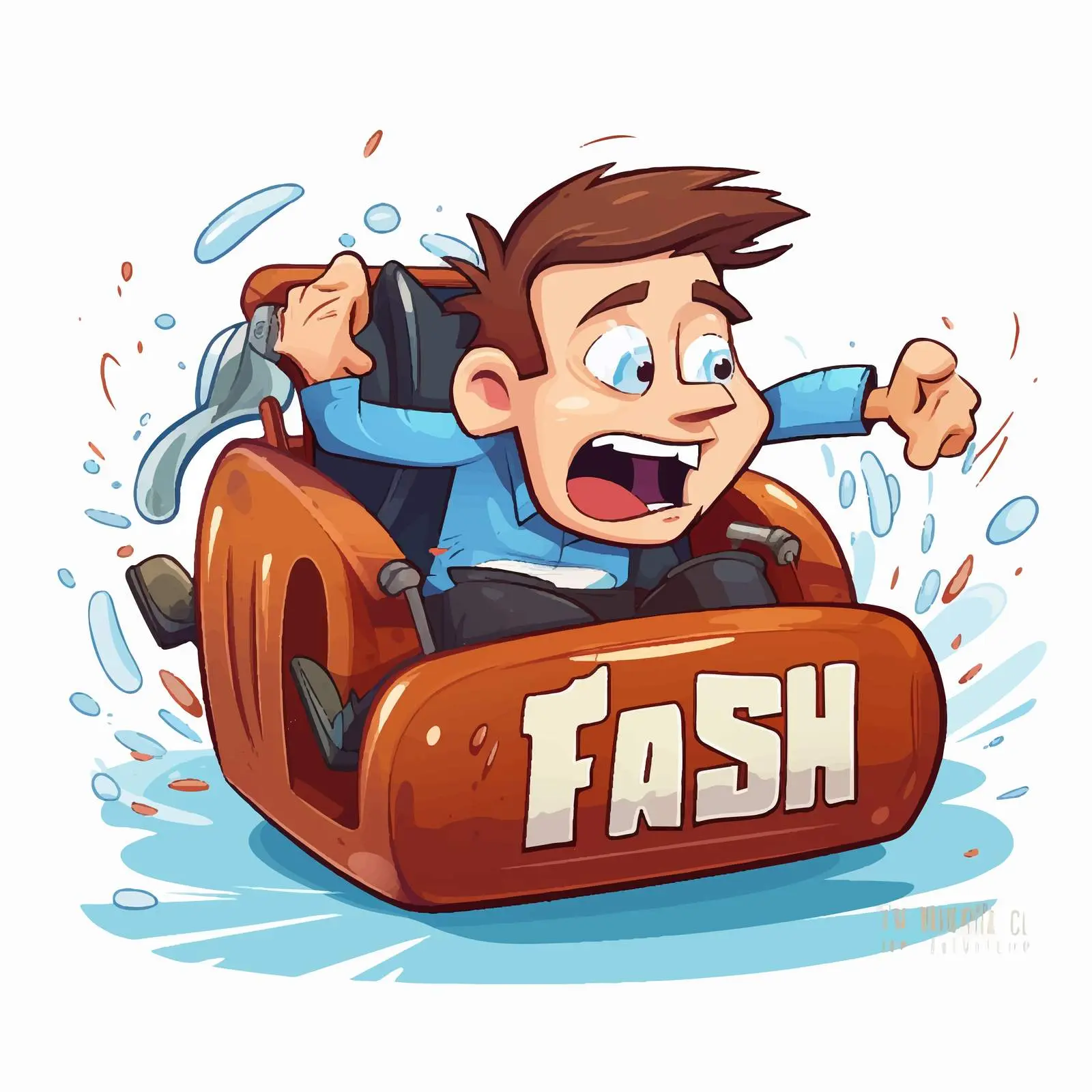 Beat the Rush Idiom Illustration – free idiom image from Dotvec