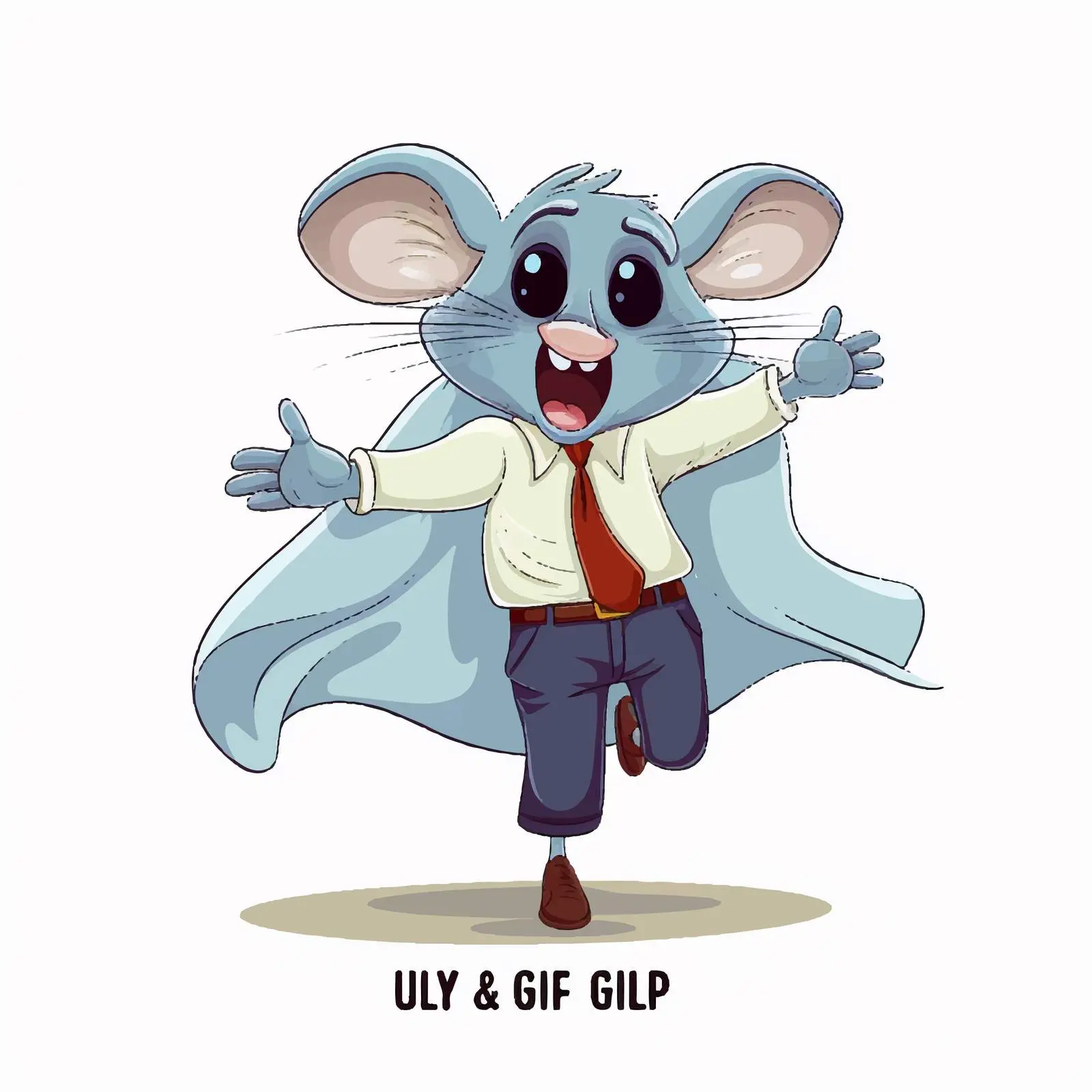 Give Up the Ghost Idiom Illustration — free download from Dotvec
