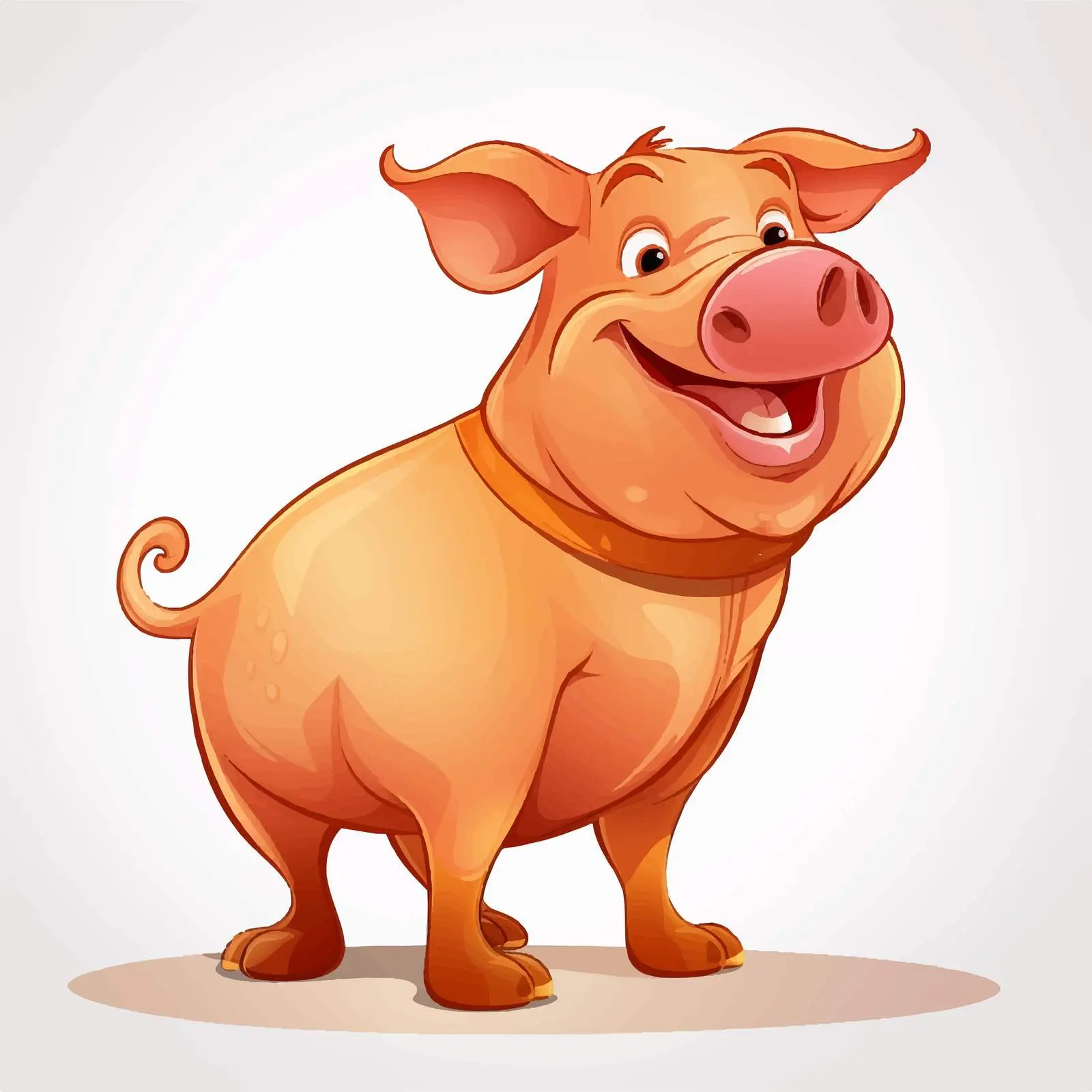 Hog the Limelight Idiom Illustration – free language learning image from Dotvec