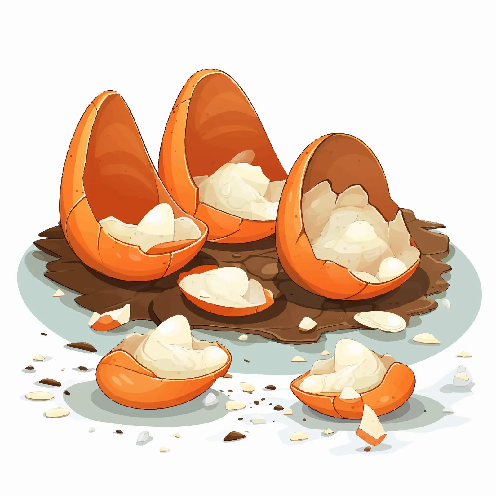 Walk on Eggshells Idiom Visual Description — free download from Dotvec