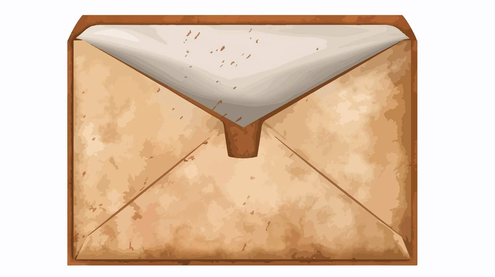 Distressed Envelope Letter Icon Symbol — free download from Dotvec