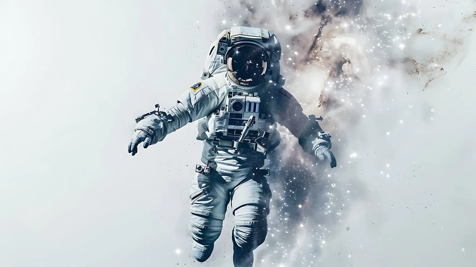Incredible Astronaut Spacesuit Space View — free download from Dotvec