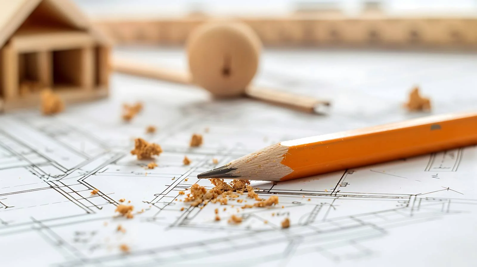 Precision Design Tools on Erased Drawing – free crumbs image from Dotvec