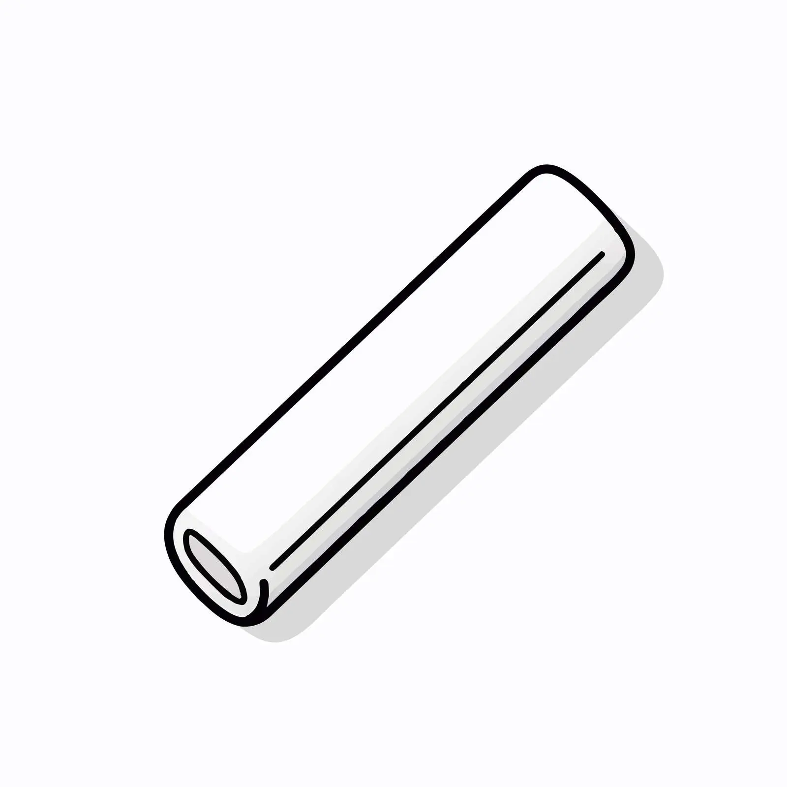 Outline Vector Illustration of an Eraser – free professional use image from Dotvec