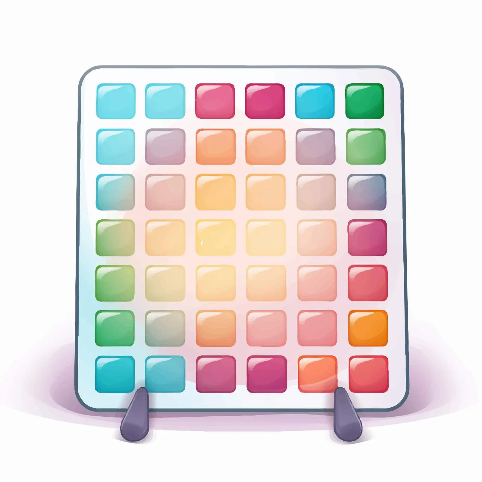 Colorful Grid Design for Creativity and Planning — free download from Dotvec