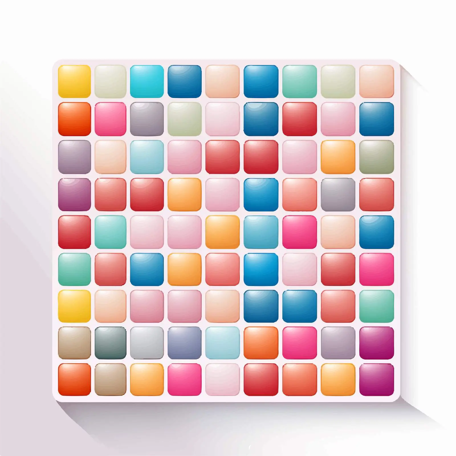 Colorful Grid Design for Creative Projects – free grid image from Dotvec