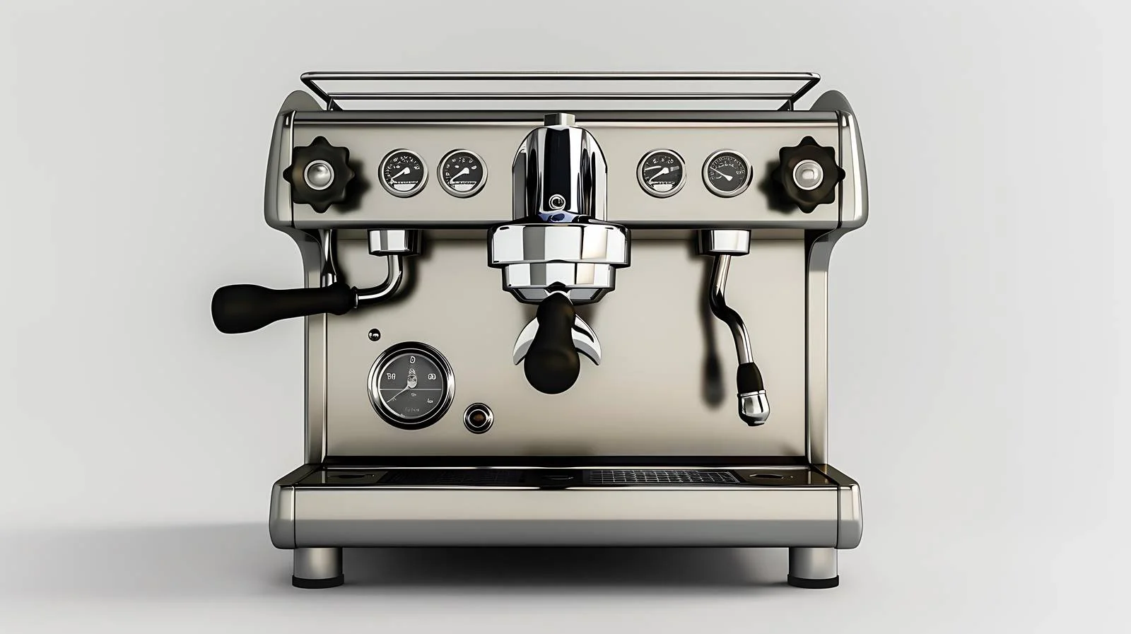 Espresso Coffee Machine on White Background — free download from Dotvec