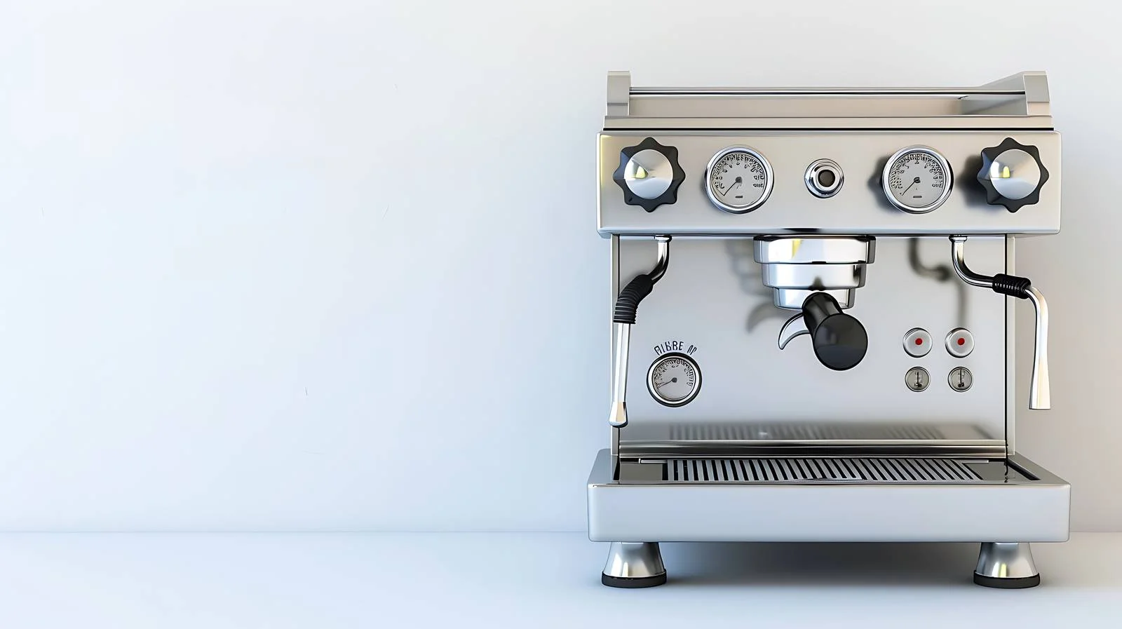 Espresso Coffee Machine on White Background — free download from Dotvec