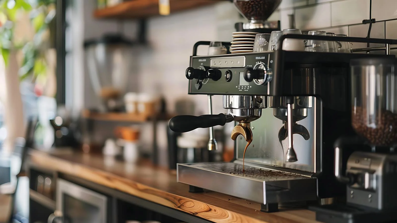 Coffee Shop Espresso Machine — free download from Dotvec