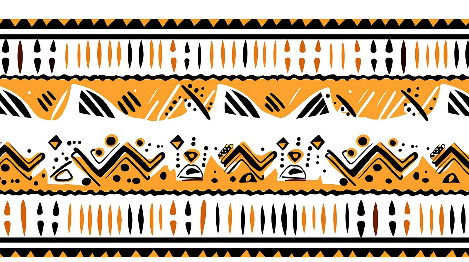 Intricate Seamless Tribal Pattern Design — free download from Dotvec