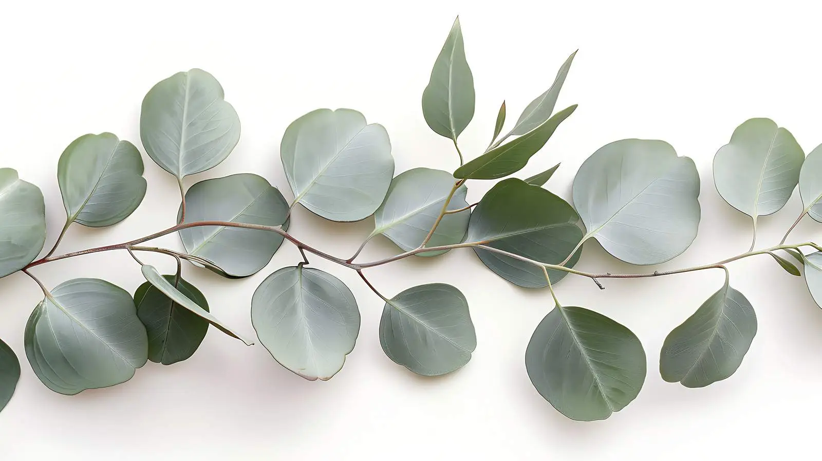 Eucalyptus Branch Isolated on White Background — free download from Dotvec