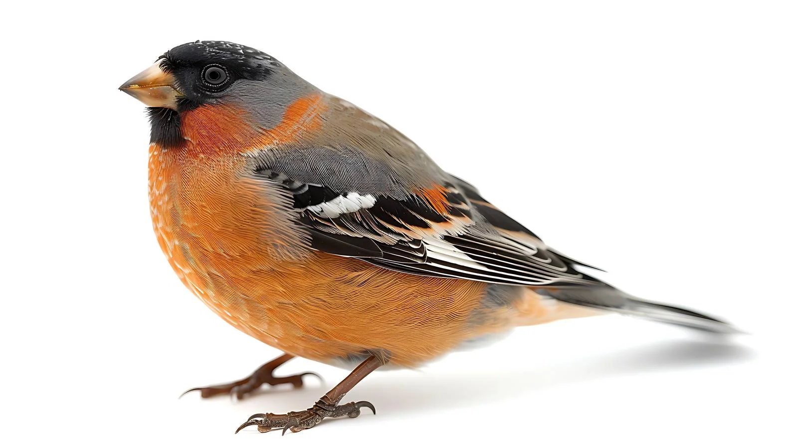 Eurasian Bullfinch Female Isolated Image — free download from Dotvec