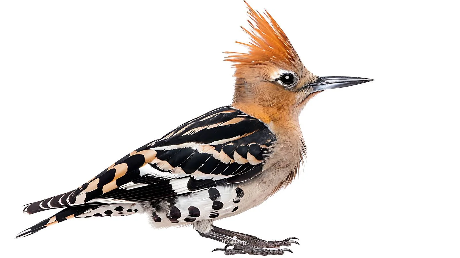 Majestic Eurasian Hoopoe in Morning Glow — free download from Dotvec