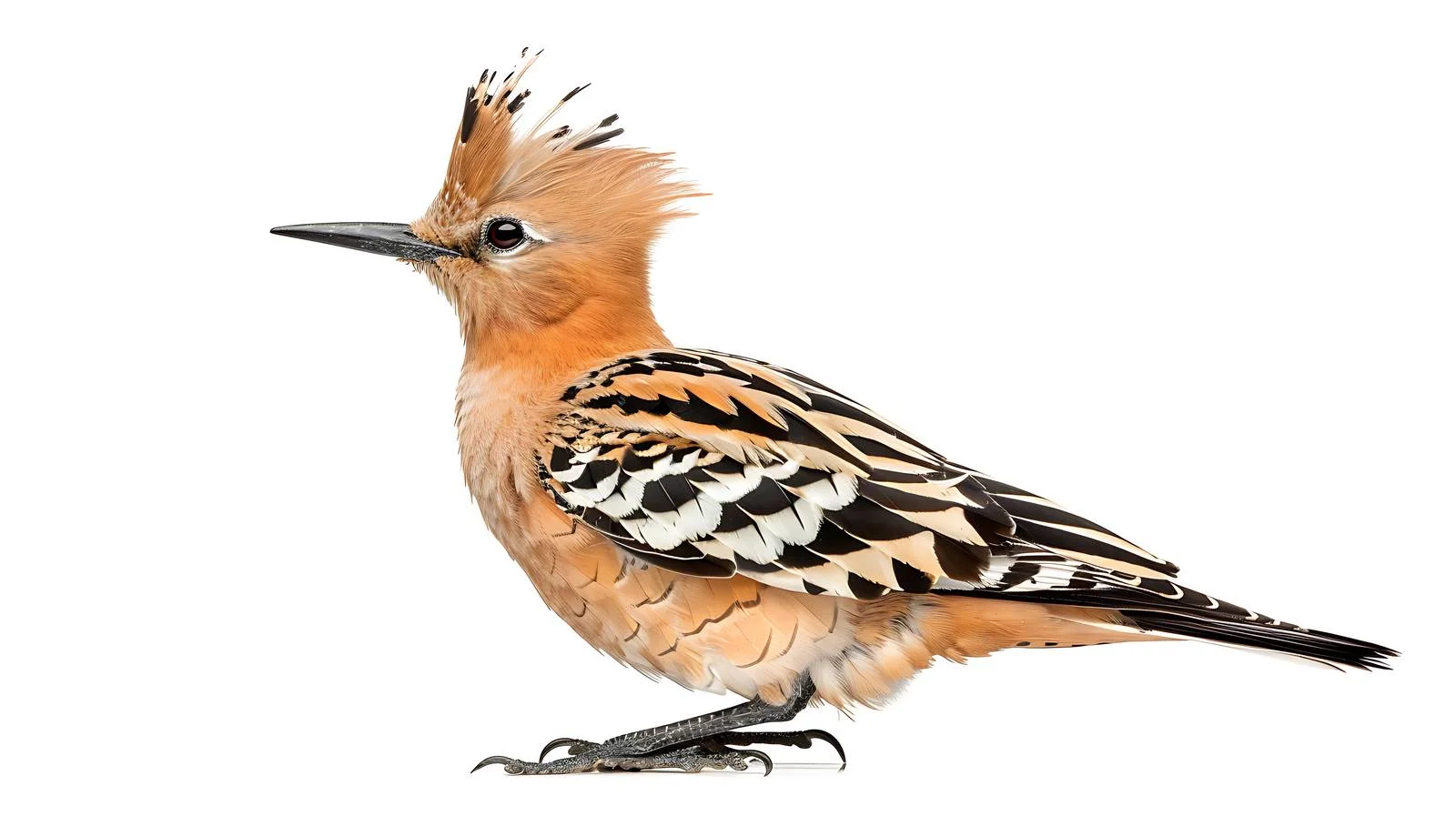 Isolated Eurasian Hoopoe Bird Upupa Epos — free download from Dotvec