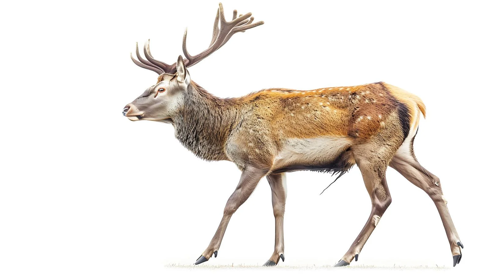 Majestic European Deer Buck Isolated Image — free download from Dotvec