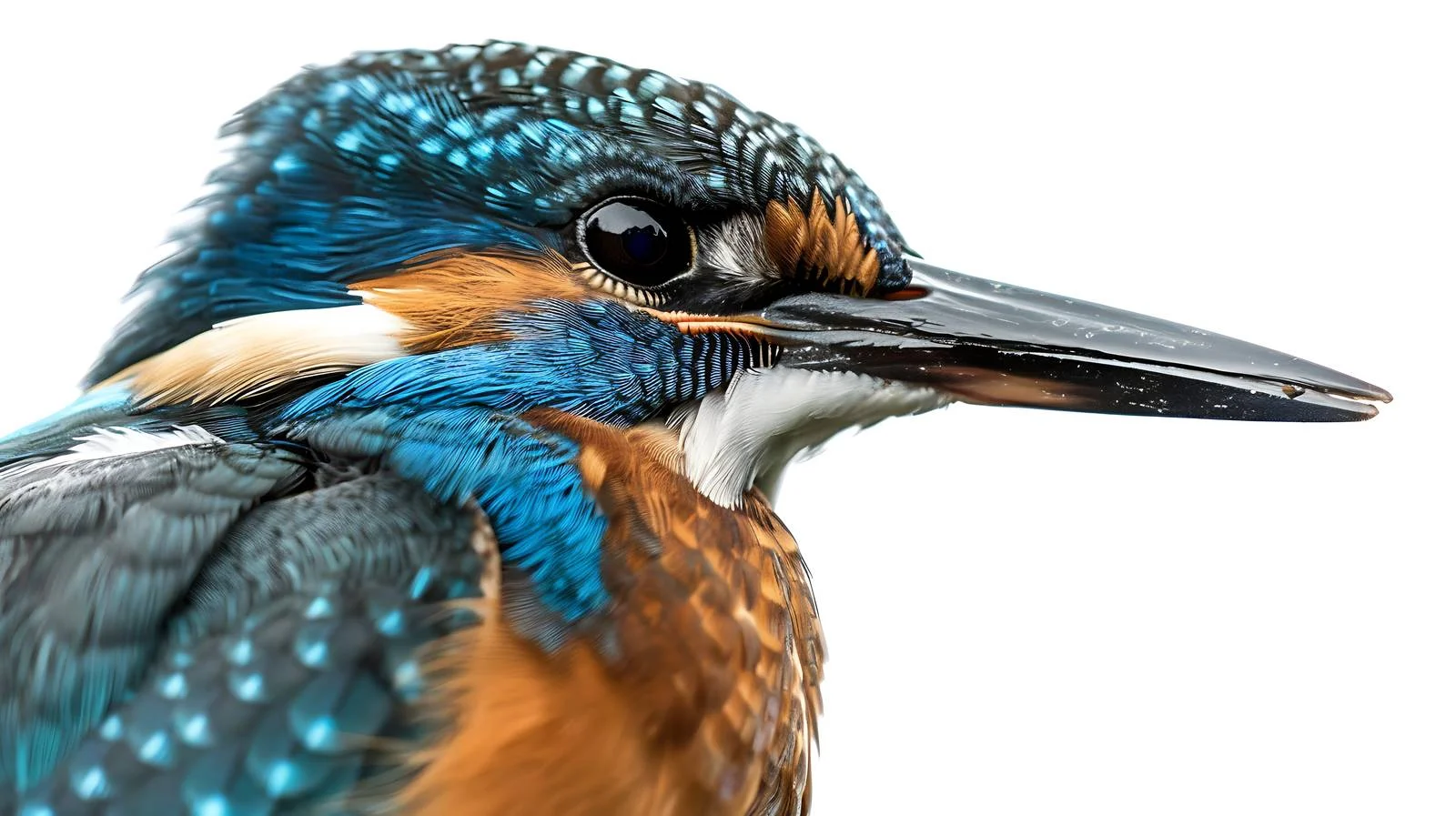 Vibrant European Kingfisher Close-Up View — free download from Dotvec