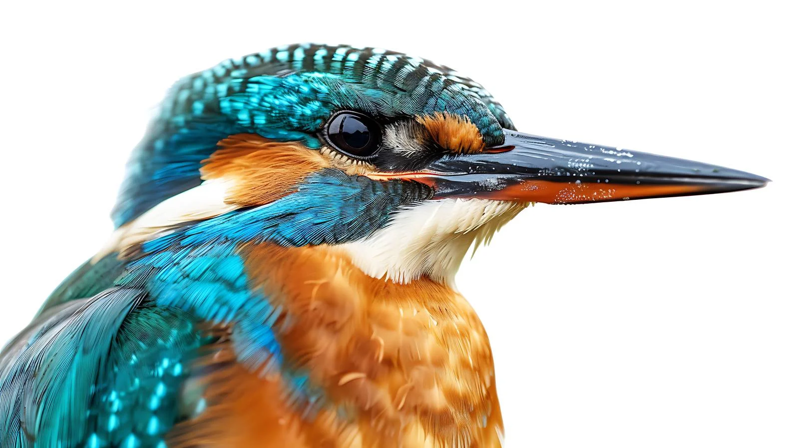 Vibrant European Kingfisher Close-Up View — free download from Dotvec