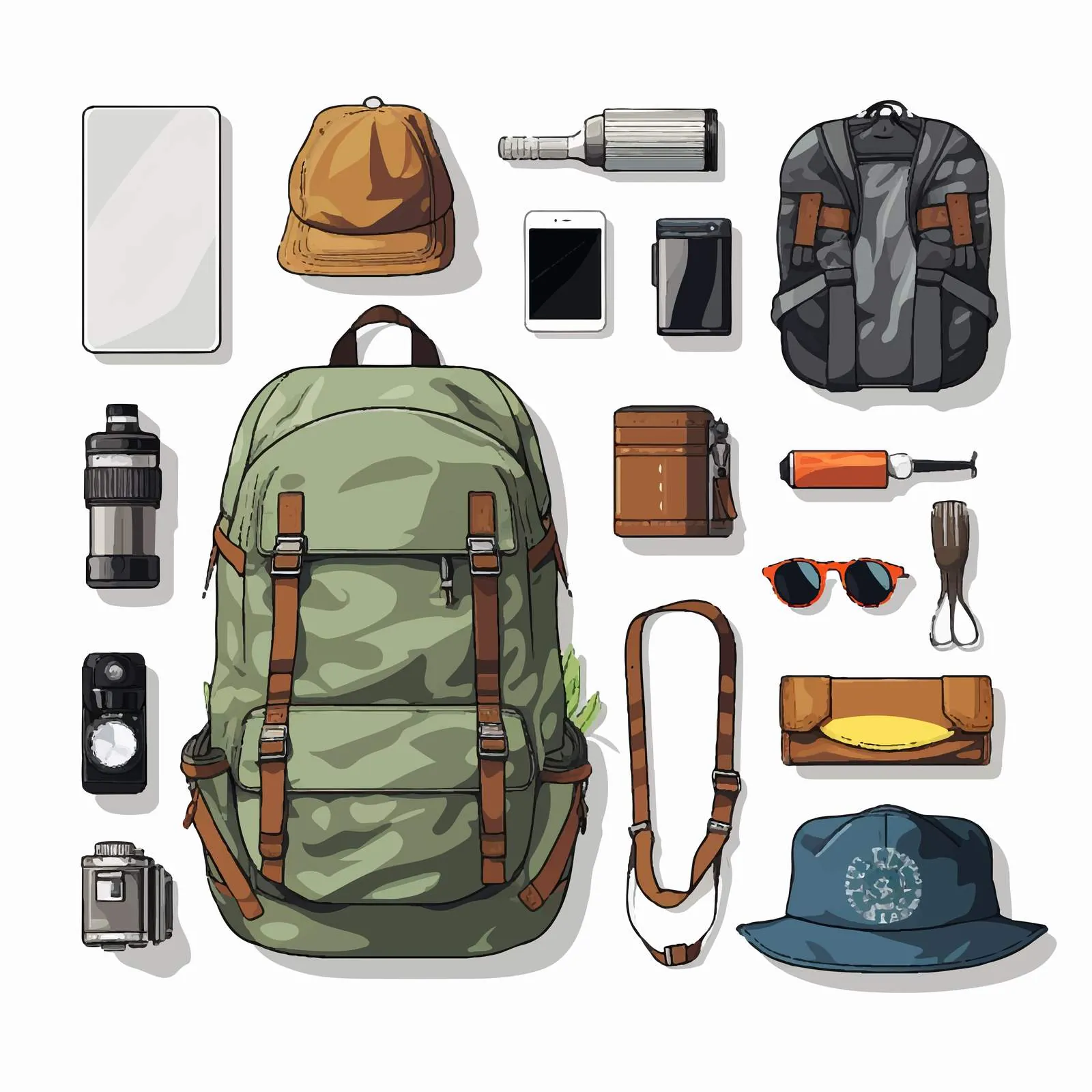 Travel Accessories and Everyday Carry Essentials – free pocket image from Dotvec