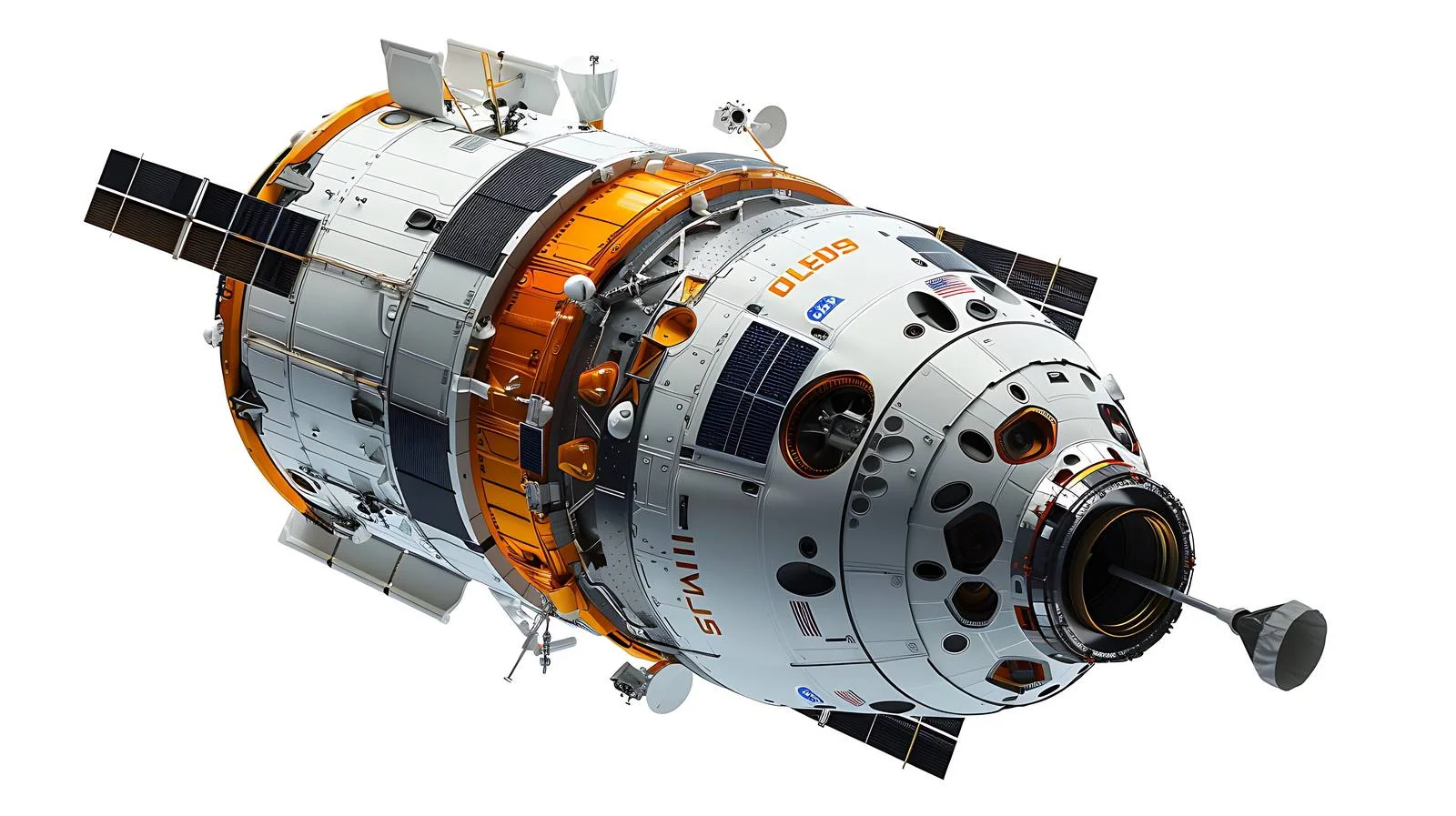 Orion Spacecraft Deep Space Exploration Mission — free download from Dotvec