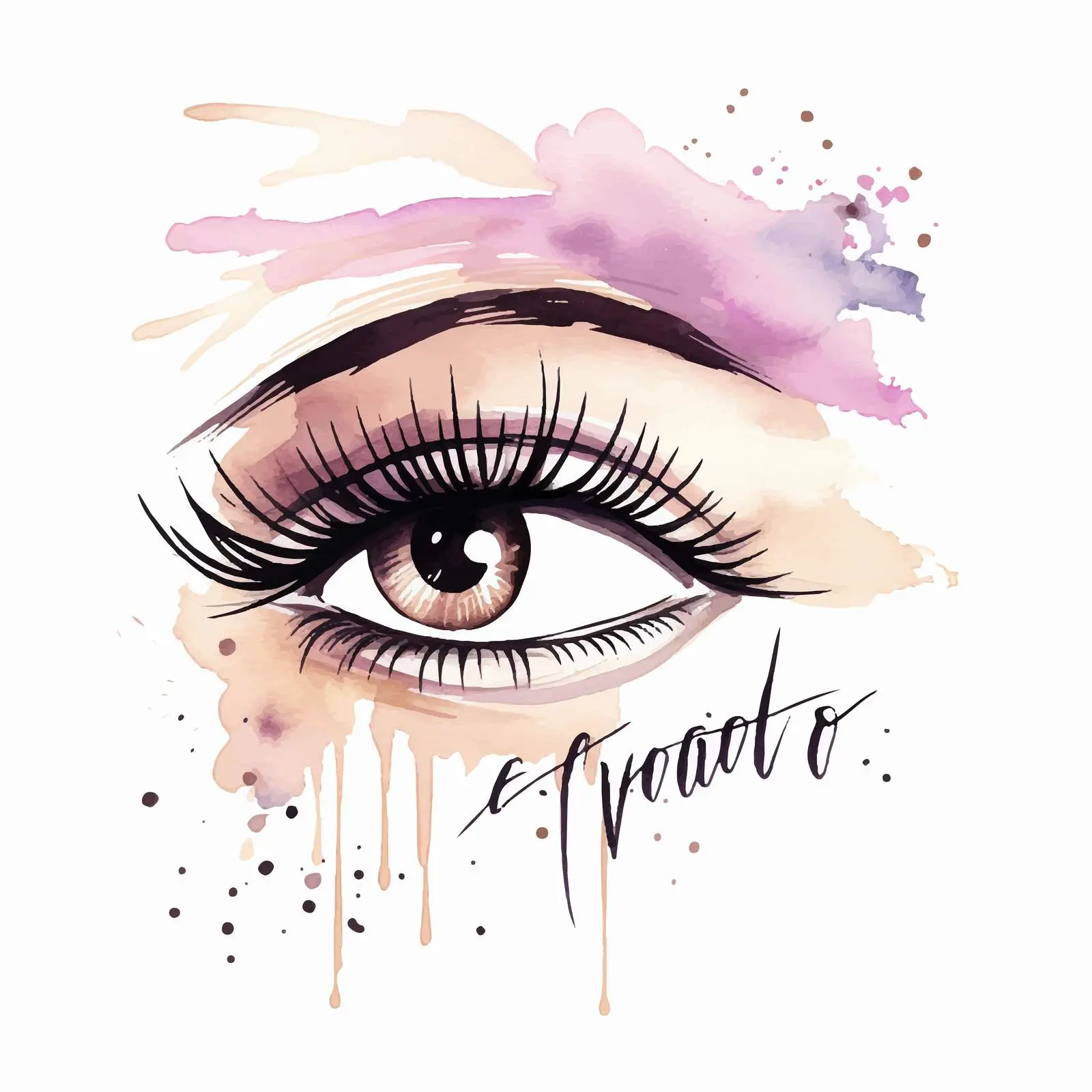 Eye Makeup Trends with Shadows and Arrow Design — free download from Dotvec