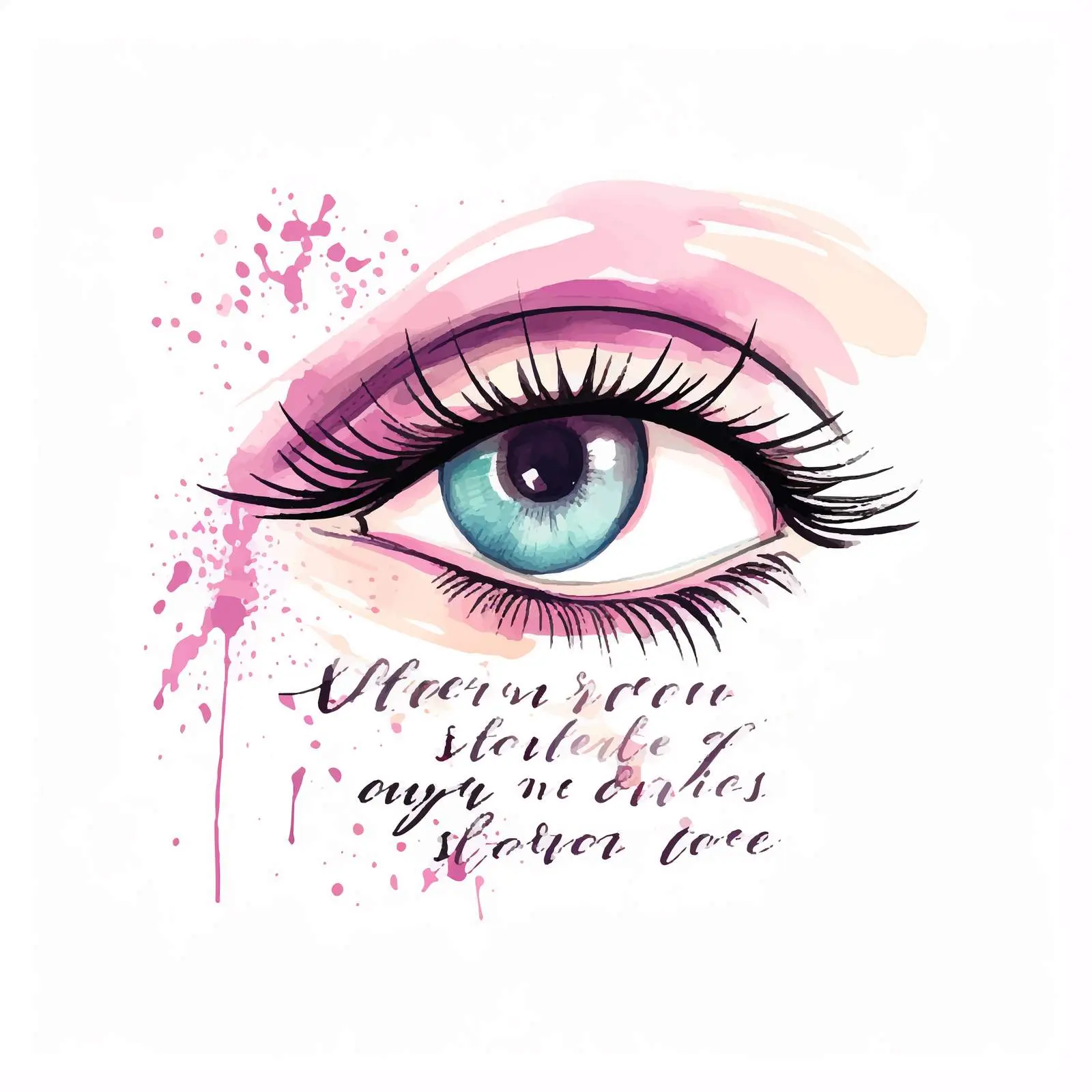 Eye Makeup Trends with Shadows and Arrow Design — free download from Dotvec