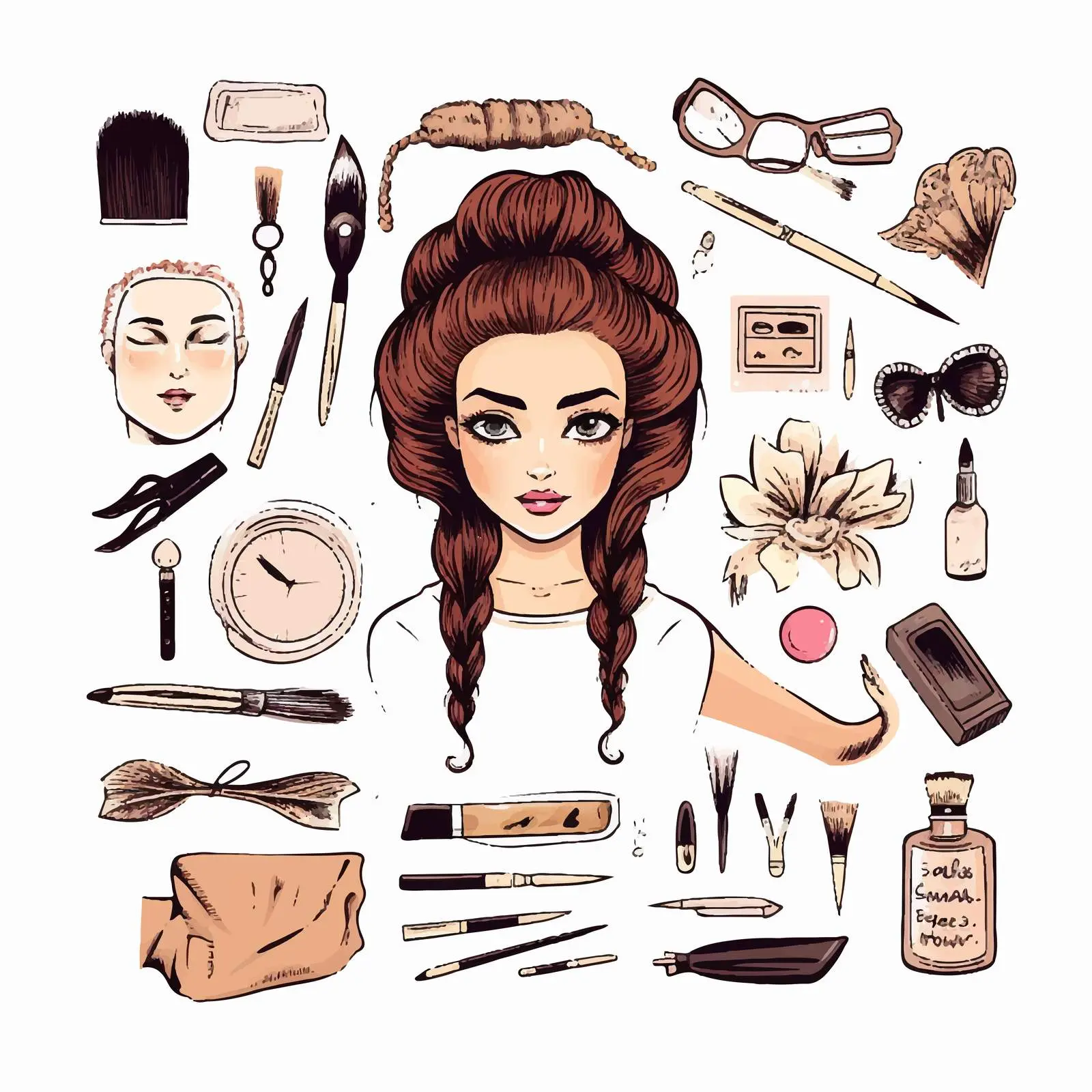 Mastering Eyebrow Microblading Handwritten Lettering — free download from Dotvec