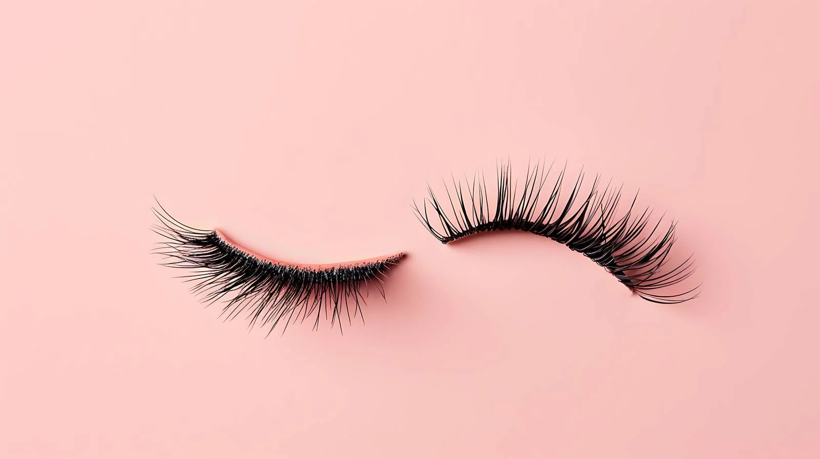 Pastel Pink Eyelashes Summer Background — free download from Dotvec