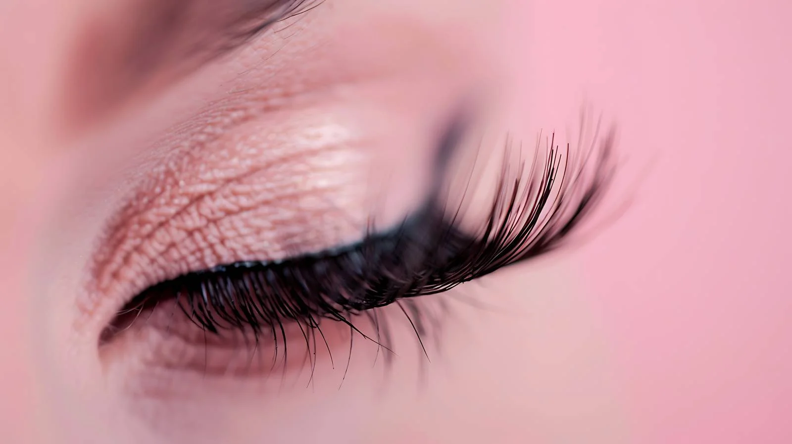 Pink Eyelashes Summer Background — free download from Dotvec