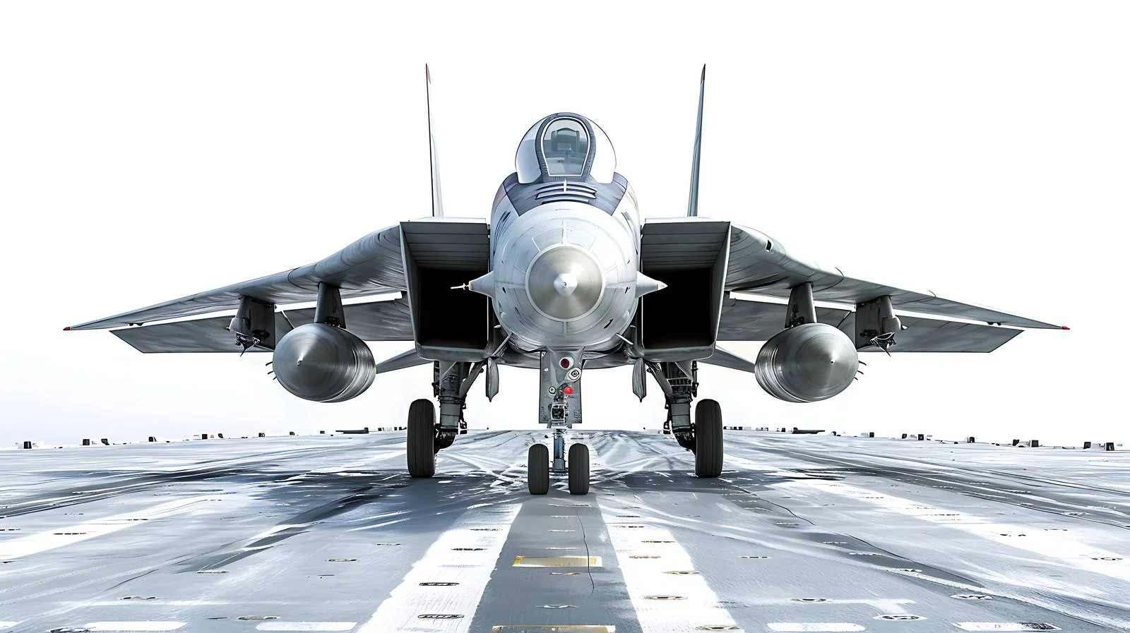 F-14 Fighter Jet on Carrier Deck — free download from Dotvec